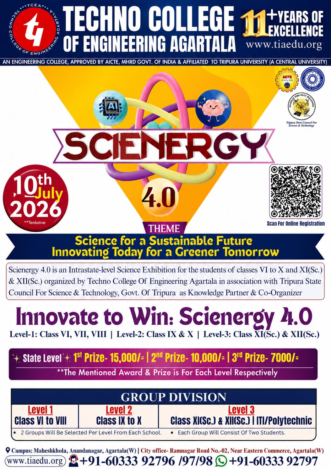SCINERGY 4.0 – 2K26!